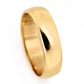 Niessing 6mm Vaulted Flat Shank Profile Ring - 18ct Yellow Gold Polished (AOYNTVF6Y-16)