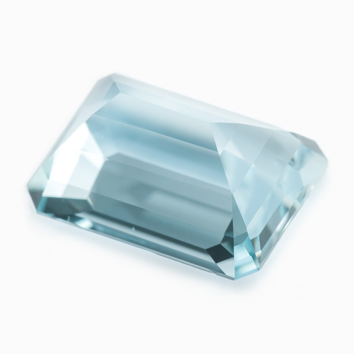 10.97x7.79mm Octagonal Madagascan Aqua - Certificated (AQE007)