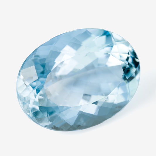 11.75x8.74mm Oval Brazilian Aquamarine (AQV022)
