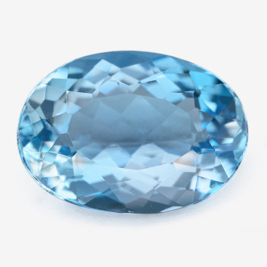 8.36x5.94mm Oval Santa Maria Brazilian Aquamarine (AQV025)