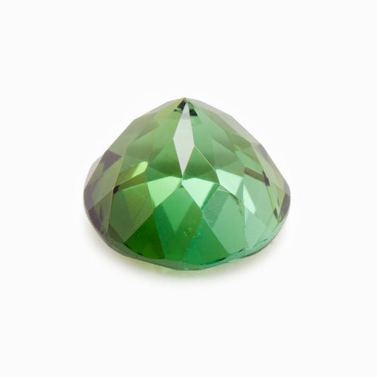 7.7mm Round Green Tourmaline (TOGR80 - CSXB1)