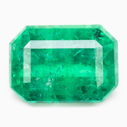 7.20x5.12mm Octagonal Zambian Emerald - Certificated (EME032)