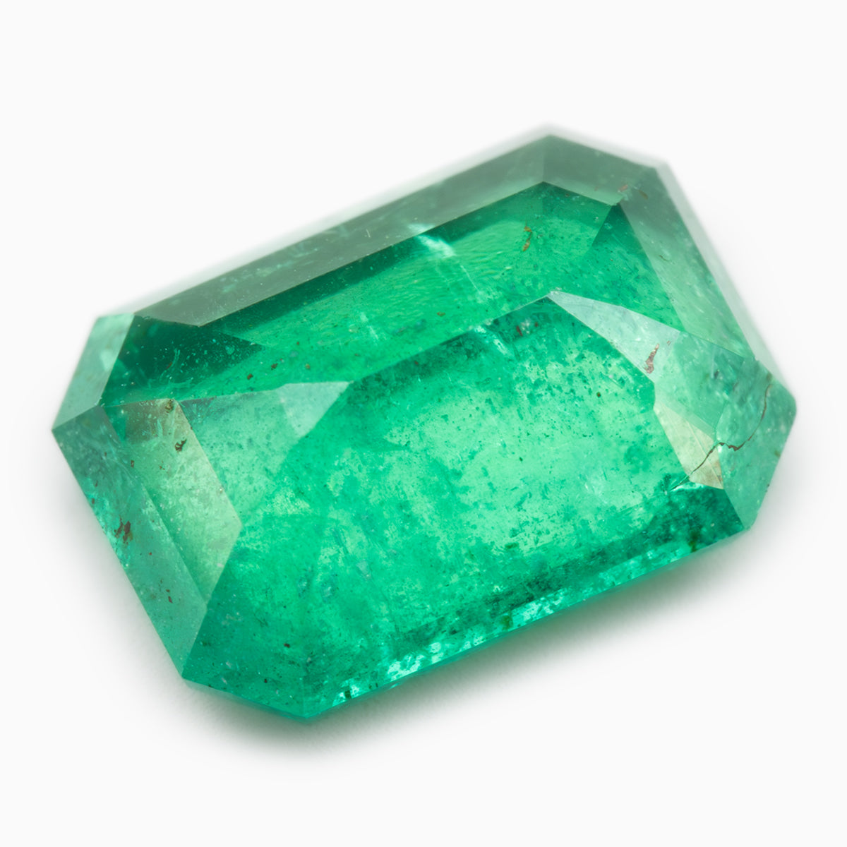 7.23x5.19mm Octagonal Zambian Emerald - Certificated (EME007)