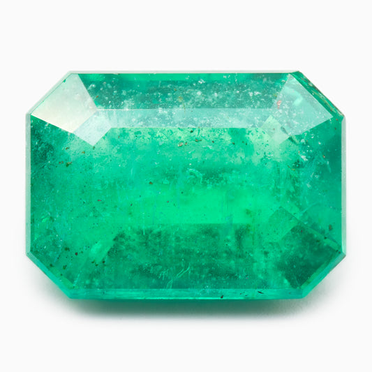 7.23x5.19mm Octagonal Zambian Emerald - Certificated (EME007)