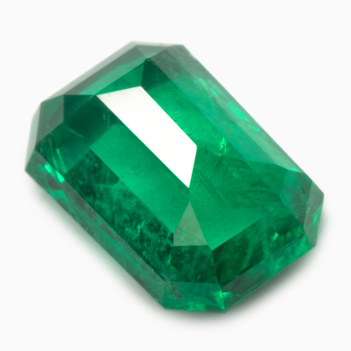 6.92x4.79mm Octagonal Zambian Emerald - Certificated (EME019)