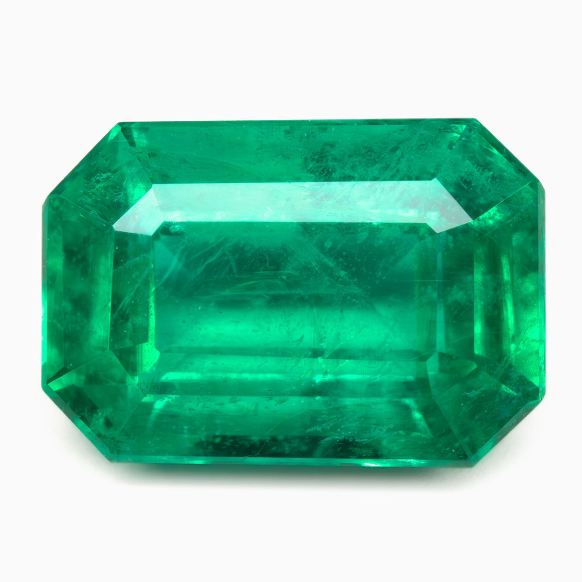 6.92x4.79mm Octagonal Zambian Emerald - Certificated (EME019)