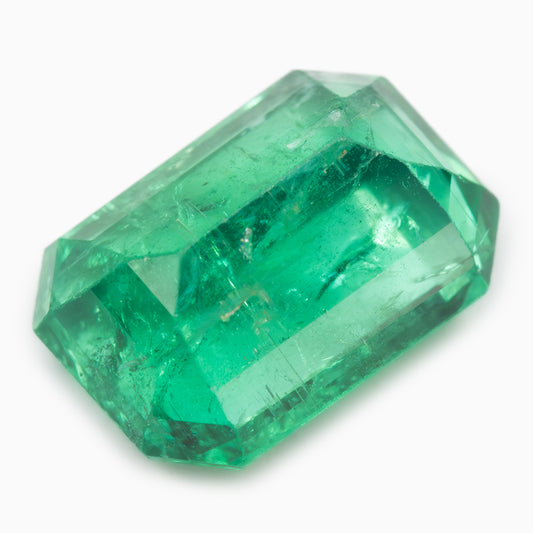 7.20x5.12mm Octagonal Zambian Emerald - Certificated (EME032)