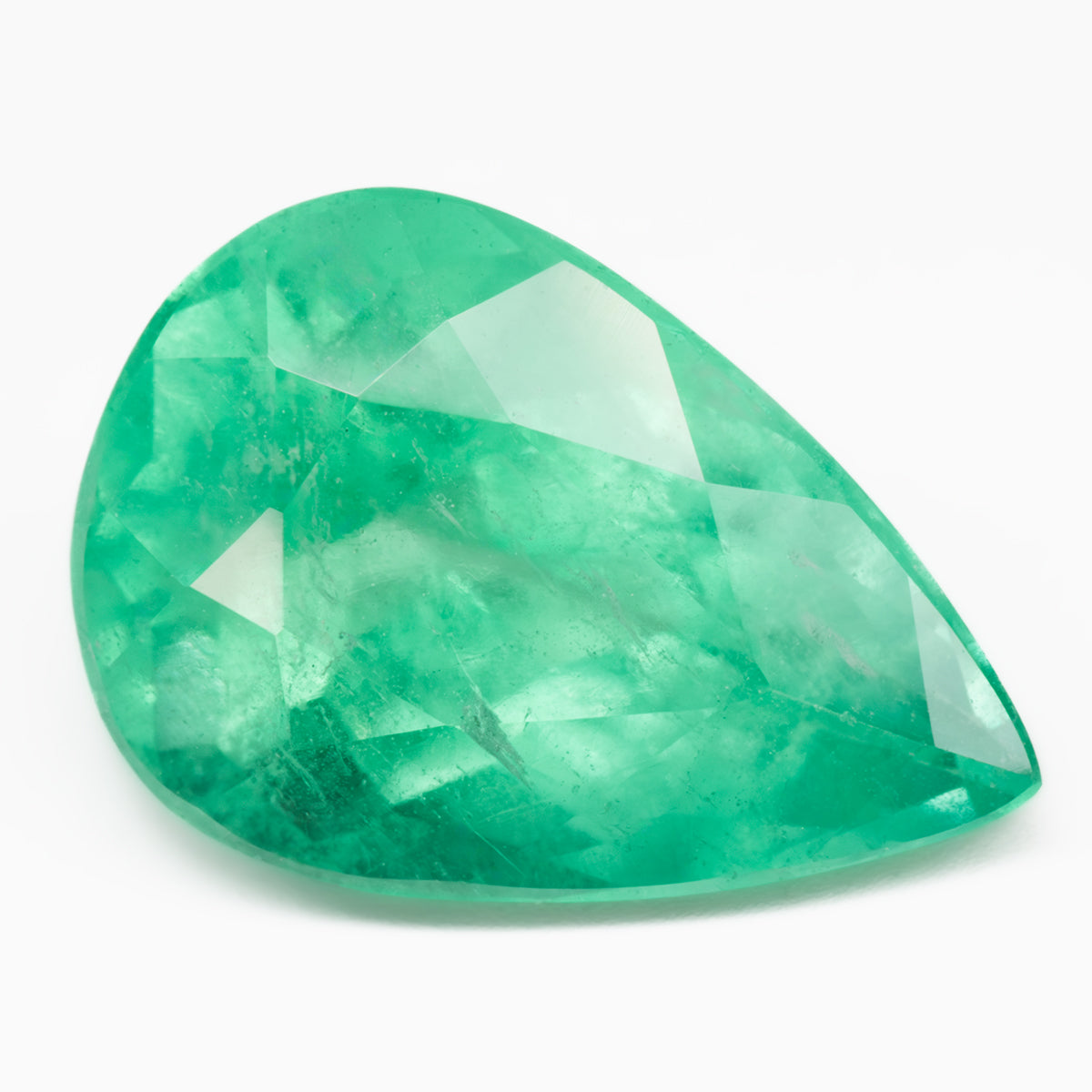 9.57x6.58mm Pear-Shape Emerald (EMP107)