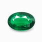 6.06x4.16mm Oval Zambian Emerald - Certificated (EMV017)