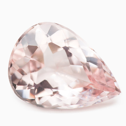 12.21x8.89mm Pear-Shape Morganite (MOGP129A)