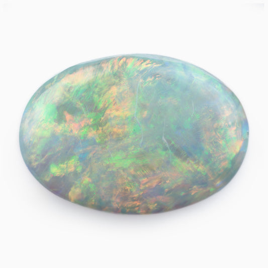 8.58x6.05mm Oval Black Opal (OPB75AA127)
