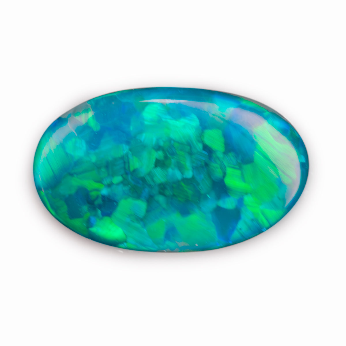 9.5x6mm Oval Black Opal Pair (OPB956)