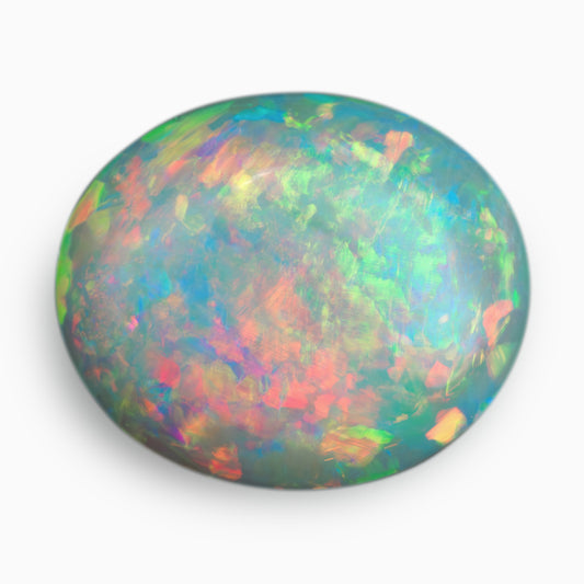10.01x8.52mm Oval Black Opal (OPBV108MS)