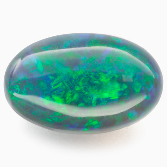 9.62x6.02mm Oval Black Opal (OPBV966)