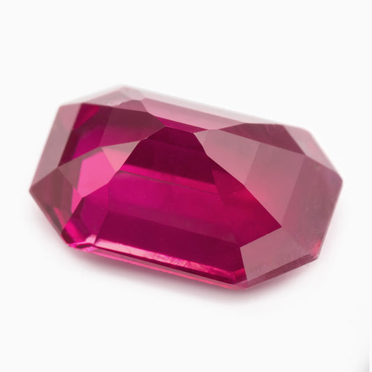 7.00x4.81mm Octagonal Ruby Certificated (RUE007)