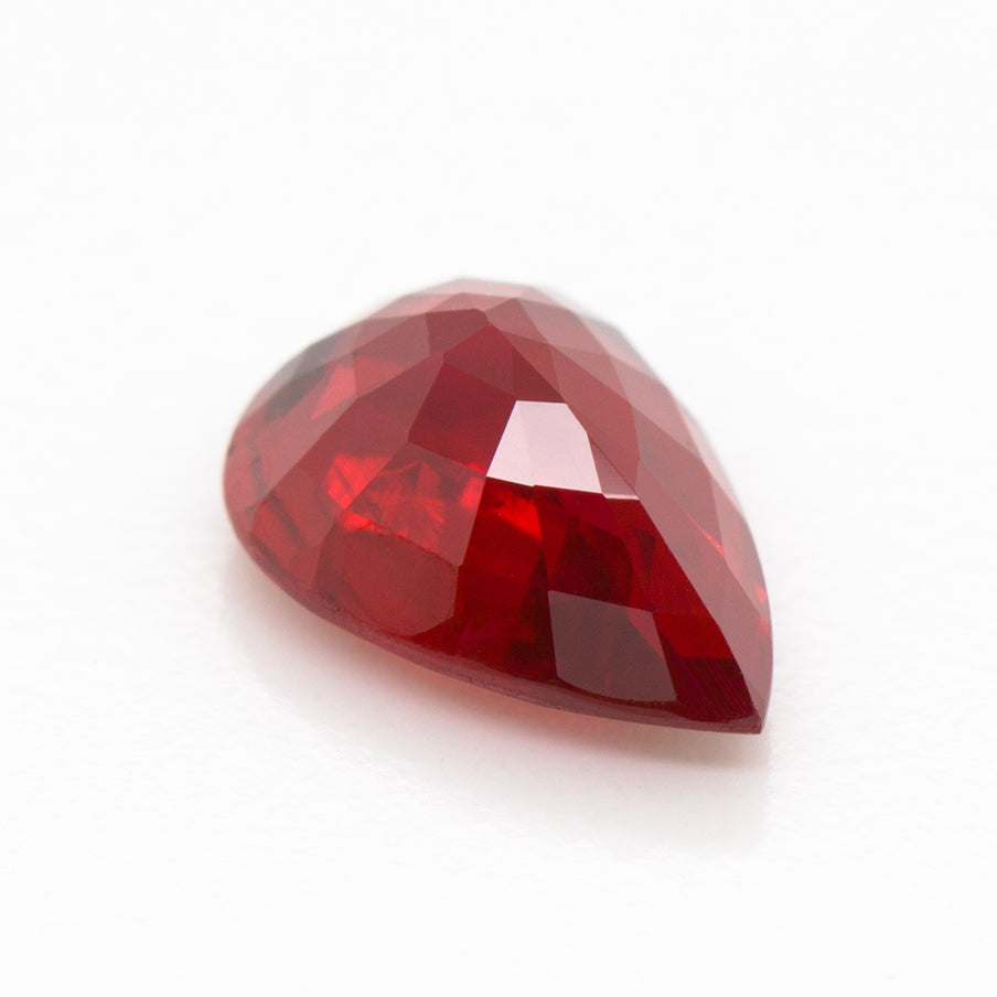 8.25x5.80mm Pear-Shaped Ruby (RUMX86G)
