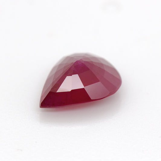 10x8mm Pear-Shaped Ruby (RUP108A)