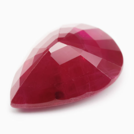 8.31x6.07mm Pear-Shaped Ruby (RUP86B)
