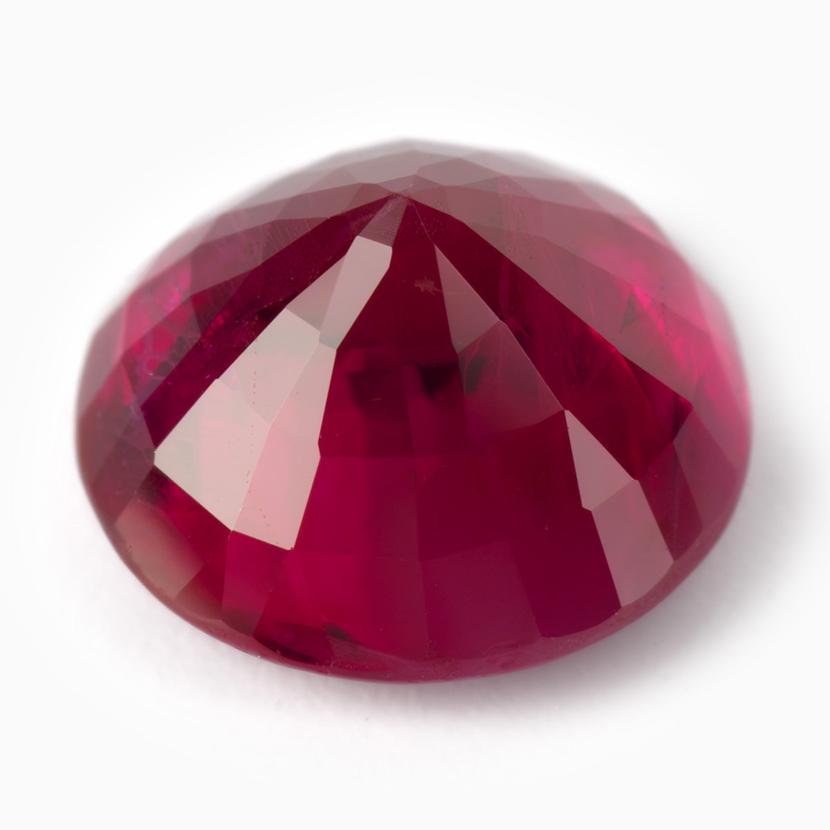 5.93-5.90mm Round Burmese Ruby - Certificated (RUR60G)