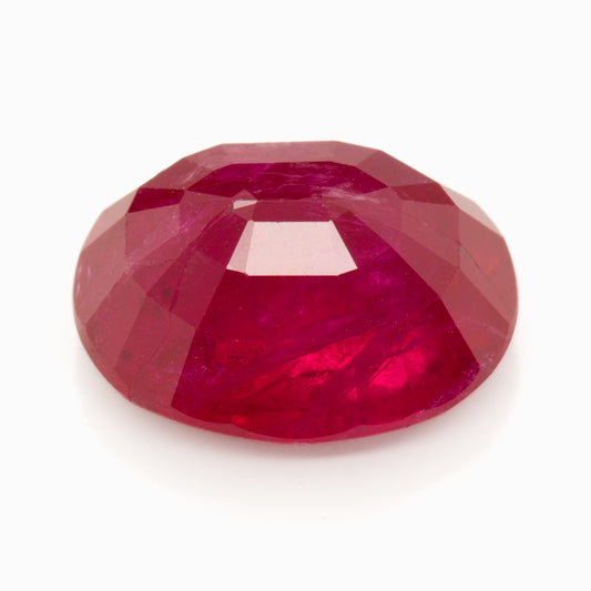 10.08x8.08mm Oval Ruby - Certificated (RUV108A)