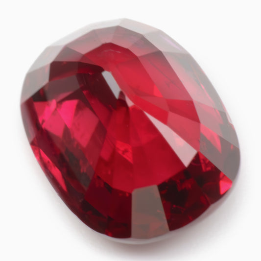 7.26x5.45mm Oval Ruby - Certificated (RUV118)