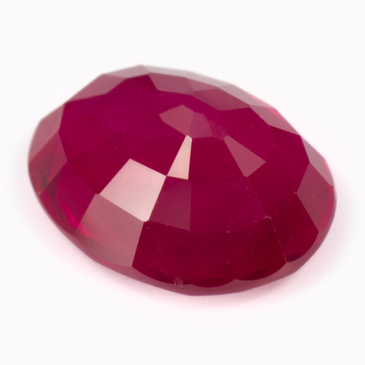 9.05x6.94mm Oval Ruby - Certificated (RUV97D)