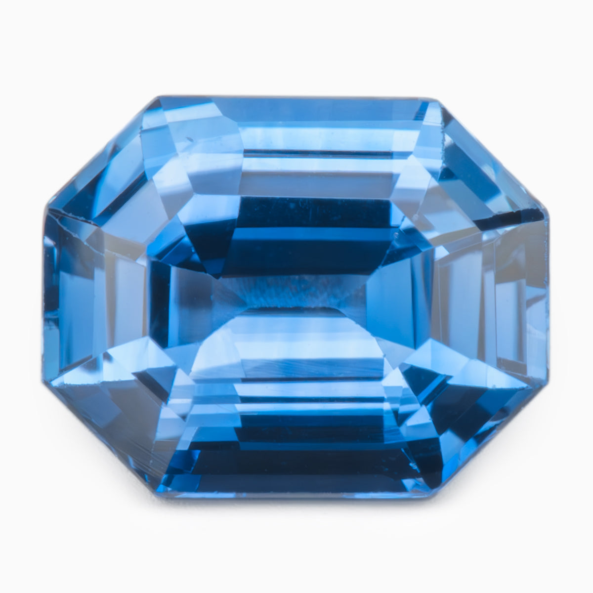 6.98x5.54mm Octagonal Ceylon Sapphire Certificated (SACE001)