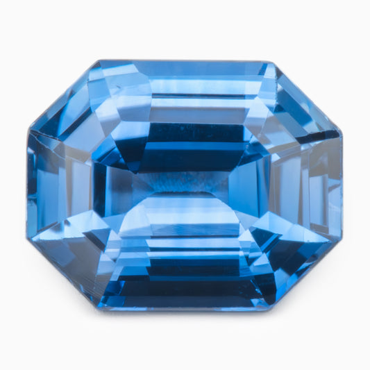 6.98x5.54mm Octagonal Ceylon Sapphire Certificated (SACE001)