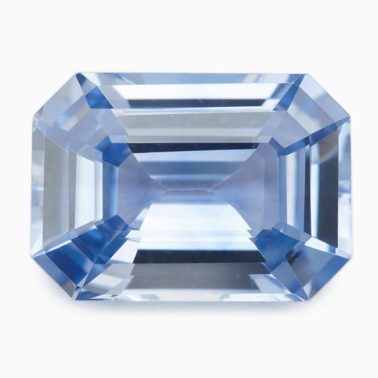 6.94x4.94mm Octagonal Ceylon Sapphire Certificated (SACE005)