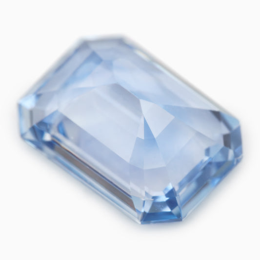 6.94x4.94mm Octagonal Ceylon Sapphire Certificated (SACE005)
