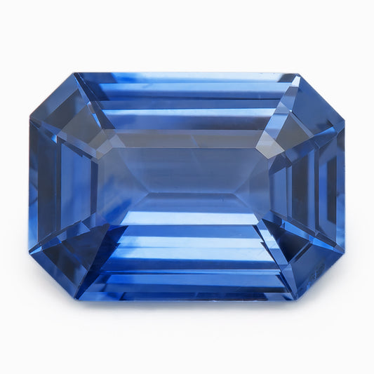 7.40x5.34mm Octagonal Ceylon Sapphire Certificated (SACE007)