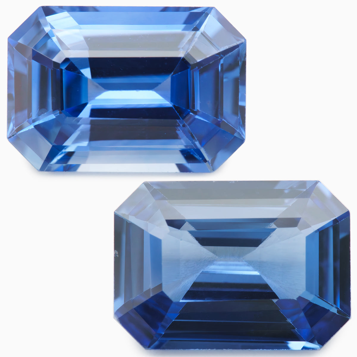 7x5mm Octagonal Ceylon Sapphire (SACE75MF)