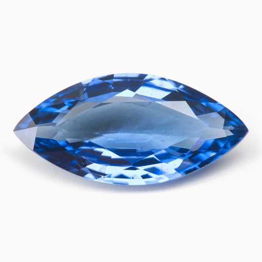 10.05x4.86mm Marquise Ceylon Sapphire Certificated (SACM004)
