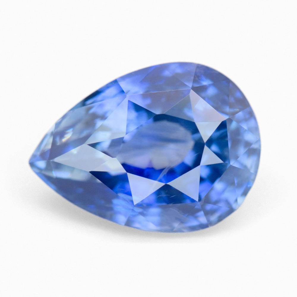 9.5x7mm Pear-Shape Ceylon Sapphire (SACP957)