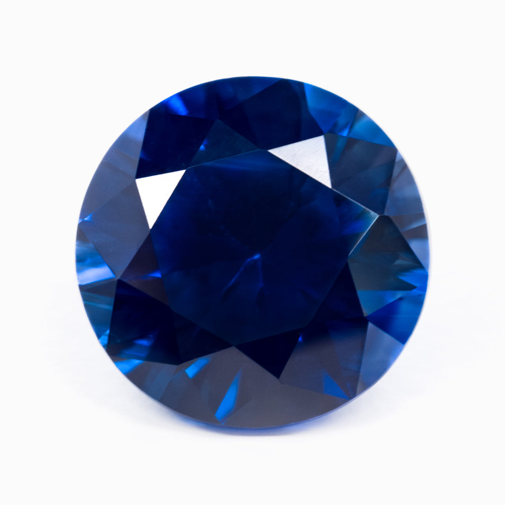 6.05mm Round Ceylon Sapphire Certificated (SACR005)