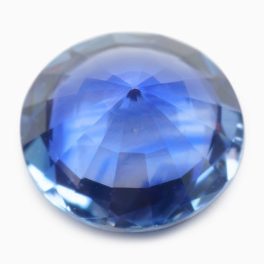 5.05mm Round Ceylon Sapphire Certificated (SACR007)