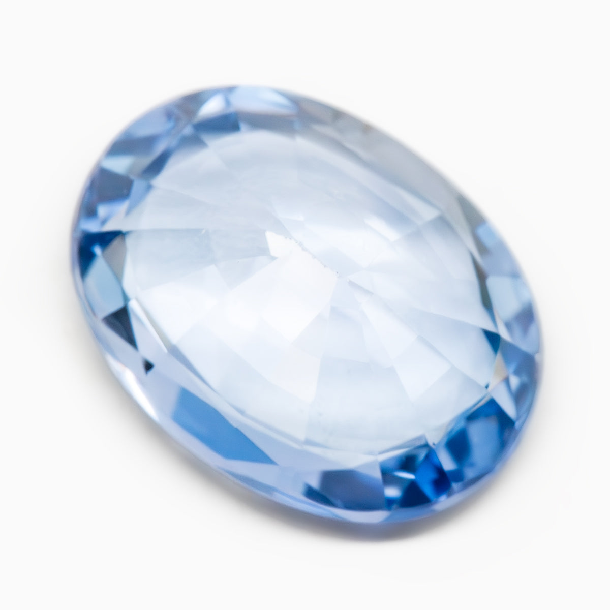 8.04x6.05mm Oval Ceylon Sapphire Certificated (SACV011)