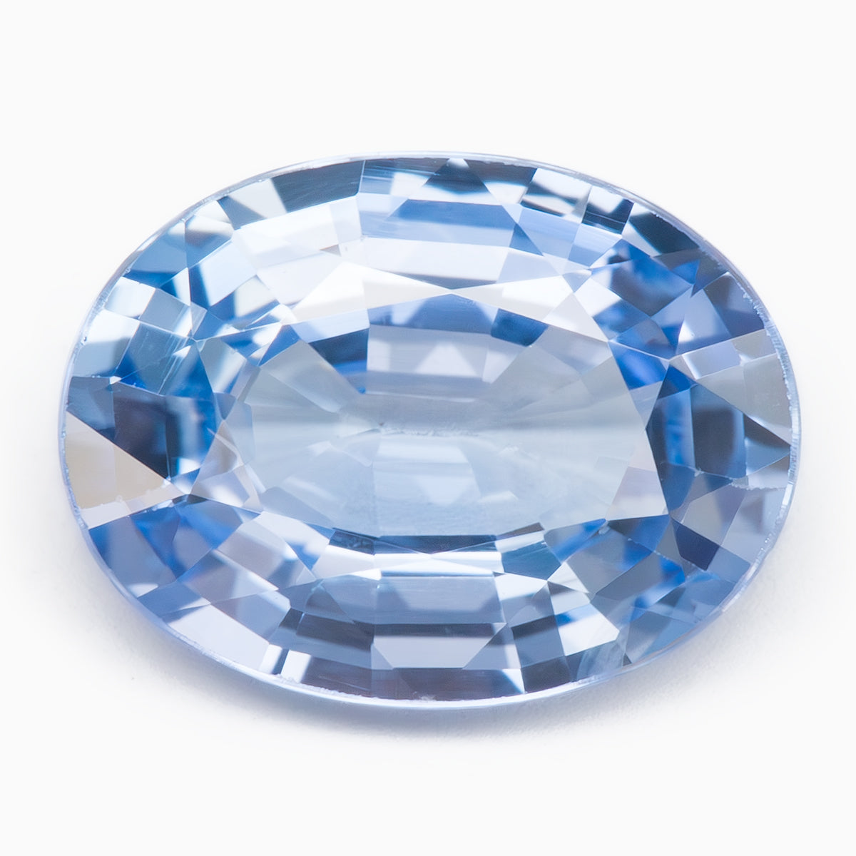 8.04x6.05mm Oval Ceylon Sapphire Certificated (SACV011)