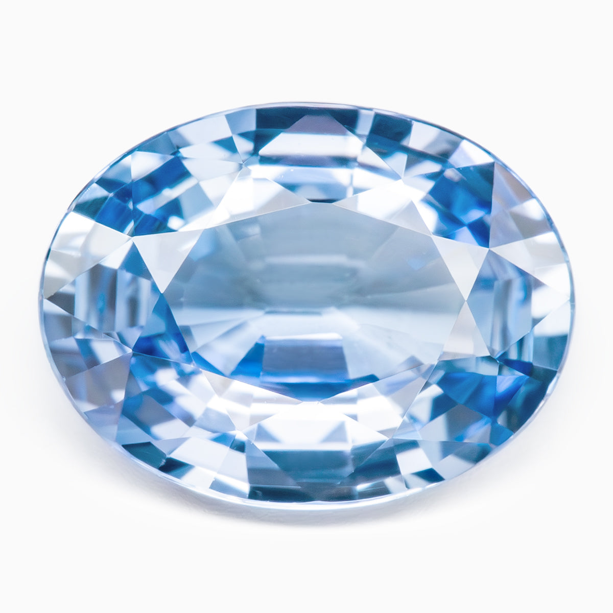 8.15x6.18mm Oval Ceylon Sapphire Certificated (SACV012)