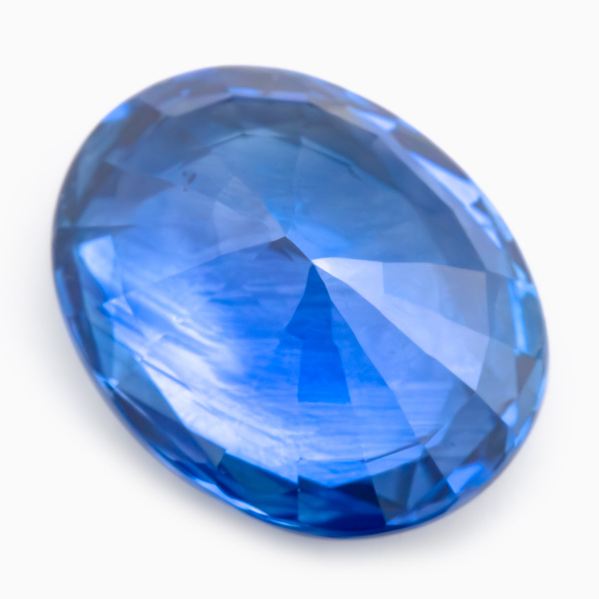 7.80x6.20mm Oval Ceylon Sapphire Certificated (SACV014)
