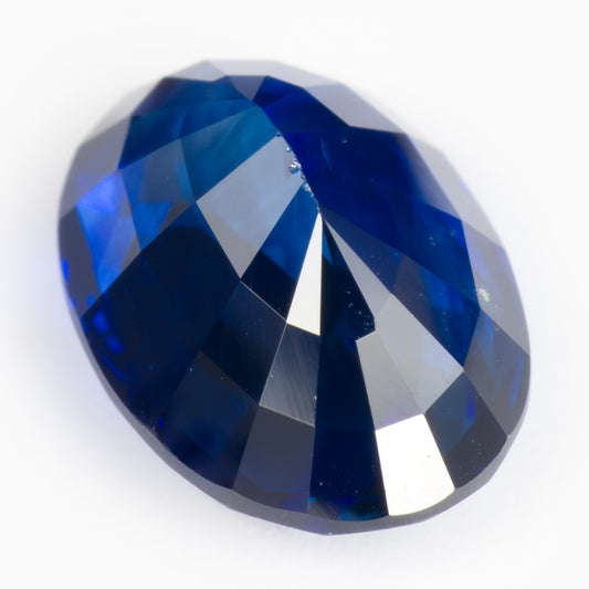 7.05x4.99mm Oval Ceylon Sapphire Certificated (SACV019)