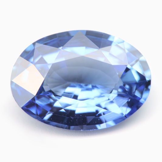 7.06x5.10mm Oval Ceylon Sapphire Certificated (SACV020)