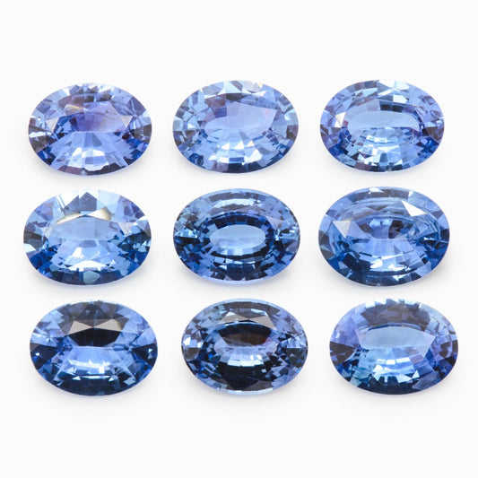 8x6mm Oval Ceylon Sapphires (SACV86B)