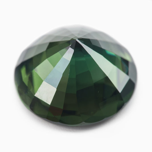 8.14mm Round Green Sapphire (SAGR80-230)