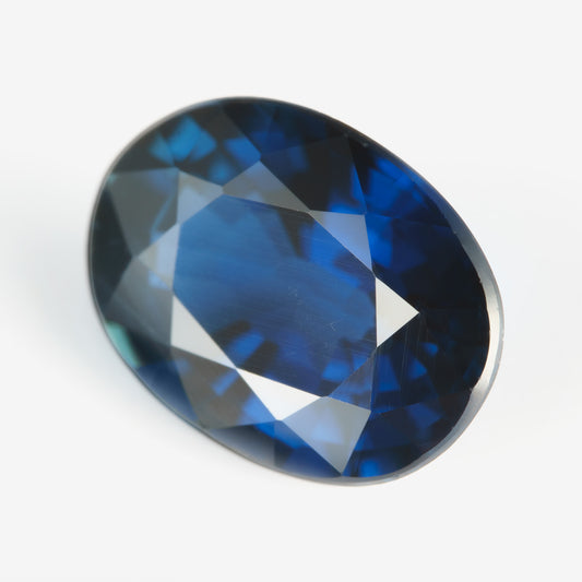 6.90x5.12mm Oval African Sapphire (SAMZV75B)