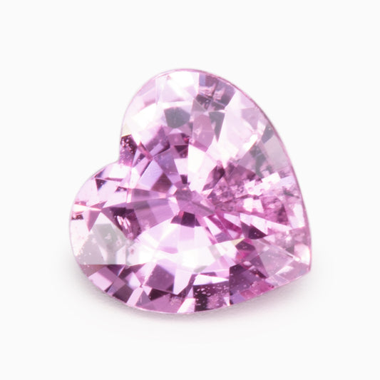4.5mm Heart Shape Pink Sapphire - (SAPH445)