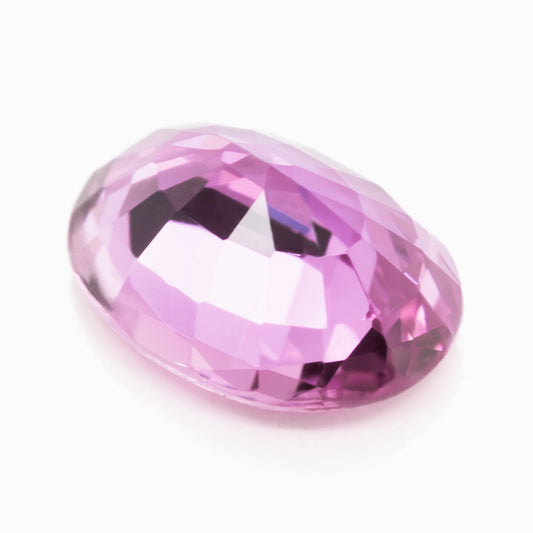 7.9x5.9mm Madagascan Pink Oval Sapphire (SAPV007)