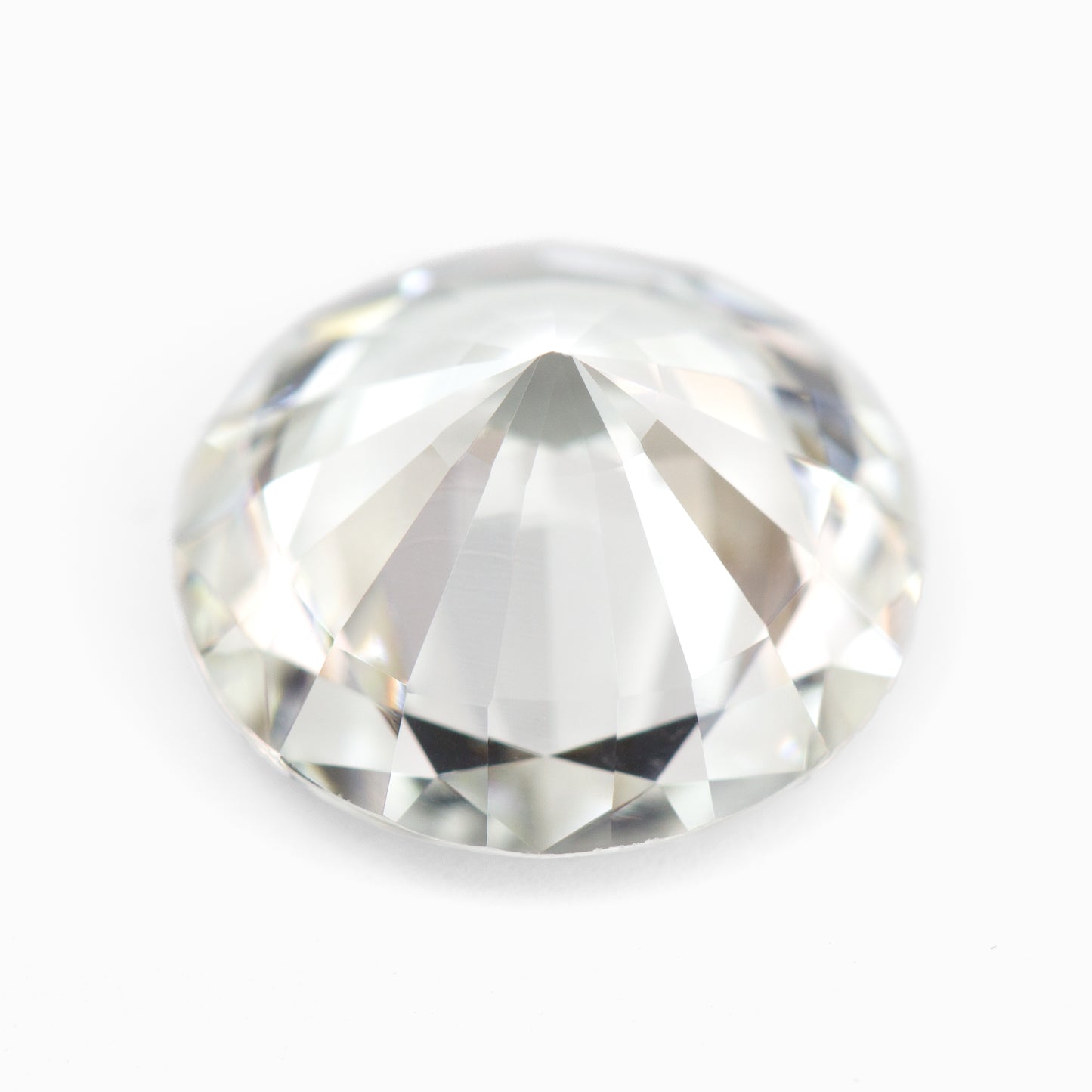 9mm Round White Sapphire (SAWR90)