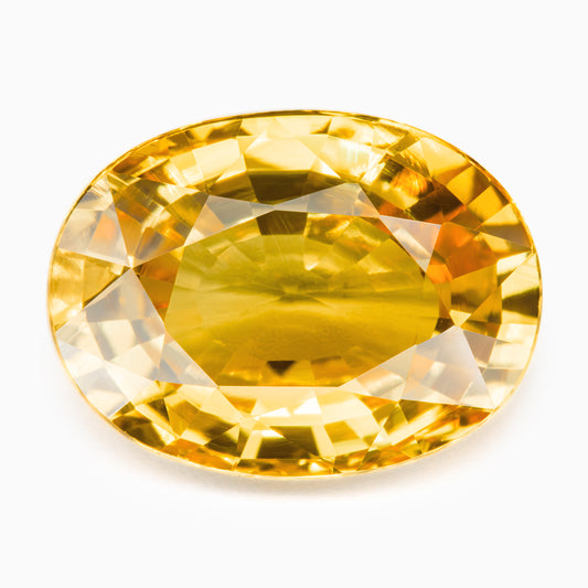 10x7.5mm Oval Yellow Sapphire (SAYV1075-285)
