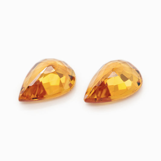 7x5mm Pear-Shape Yellow Sapphires (SAYV75T)